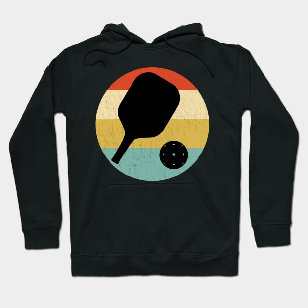 Pickleball Retro Vintage Hoodie by DragonTees